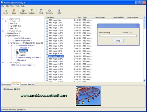 بازيابي حرفه اي اطلاعات با MultiStage Recovery 4.11