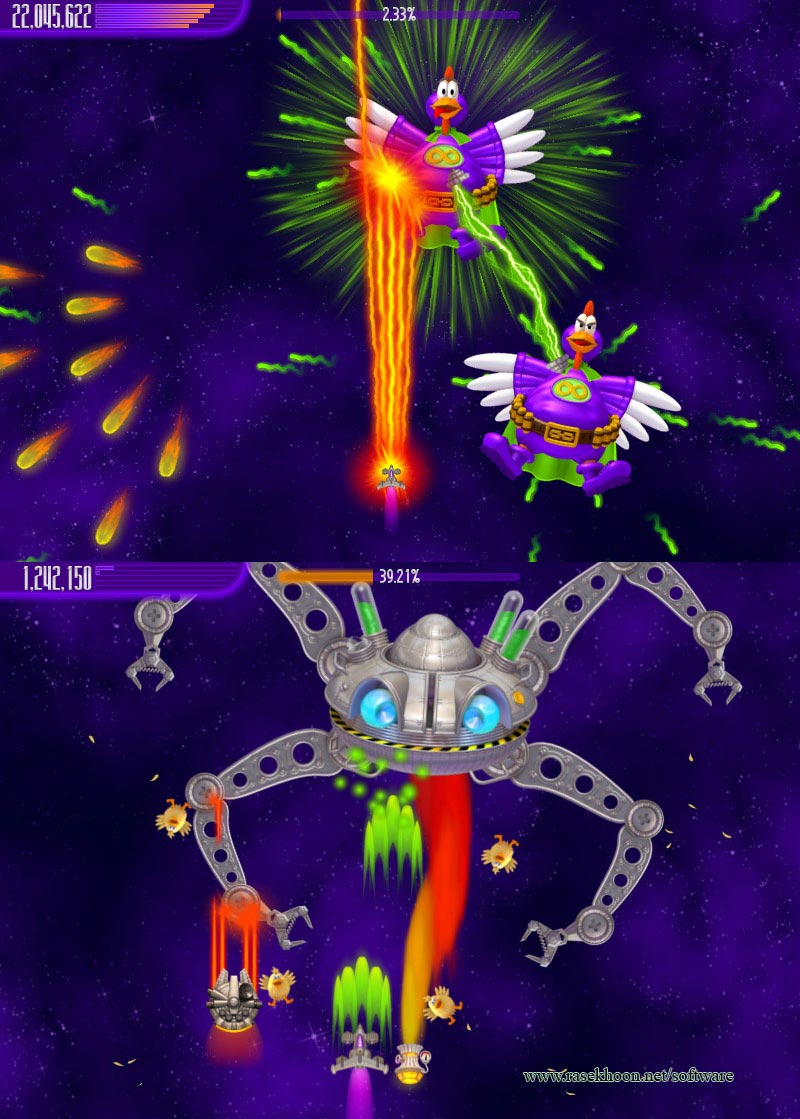بازی مرغ مهاجم 4 با Chicken Invaders 4 Ultimate Omelette v4.07 بازی مرغ مهاجم 4 با Chicken Invaders 4 Ultimate Omelette v4.07