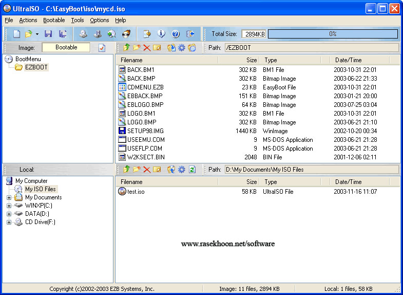 ویرایش فایلهای ایمیج با UltraISO Premium Edition 9.6.1.3016  Retail