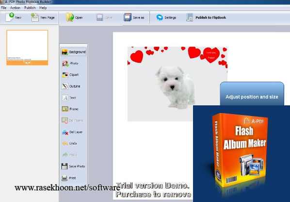 ساخت آلبوم فلش با A-PDF Flash Album Maker 1.0.0 ساخت آلبوم فلش با A-PDF Flash Album Maker 1.0.0