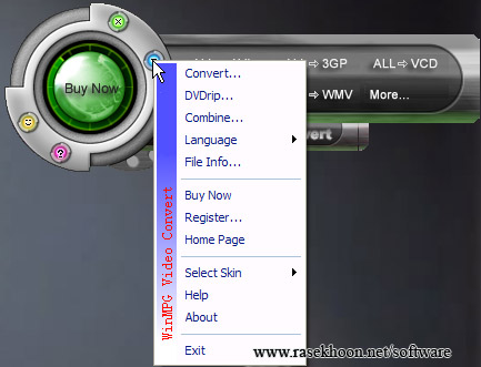 تبدیل فایل های ویدیویی با WinMPG Video Converter 9.2.6.0 تبدیل فایل های ویدیویی با WinMPG Video Converter 9.2.6.0