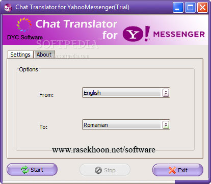 مترجم چت یاهو Yahoo Messenger Translator Pro 4.1.1 مترجم چت یاهو Yahoo Messenger Translator Pro 4.1.1