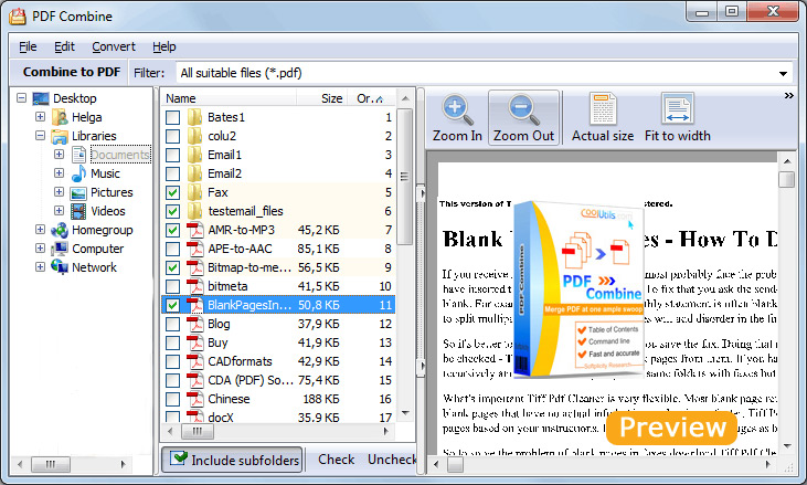 ترکیب فایلهای پی دی اف با CoolUtils PDF Combine 6.1.0.118 ترکیب فایلهای پی دی اف با CoolUtils PDF Combine 6.1.0.118