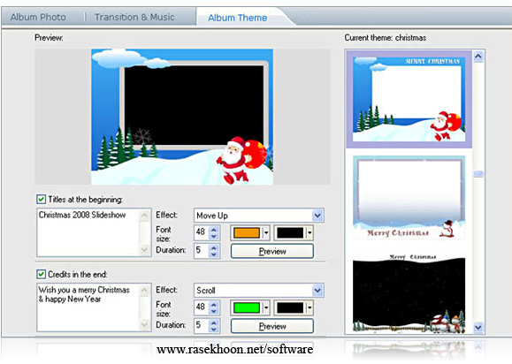 ساخت دی وی دی اسلایدشو با Photo DVD Maker Pro v8.33