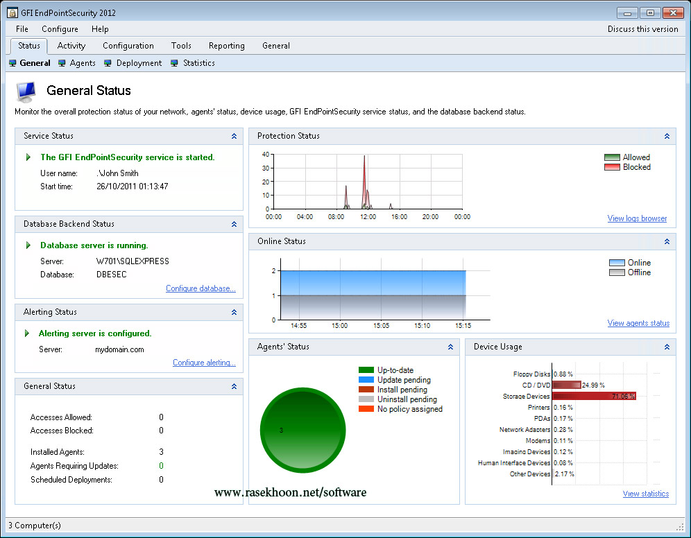 حفاظت از سیستم GFI EndPointSecurity v5.0.20120104 حفاظت از سیستم GFI EndPointSecurity v5.0.20120104