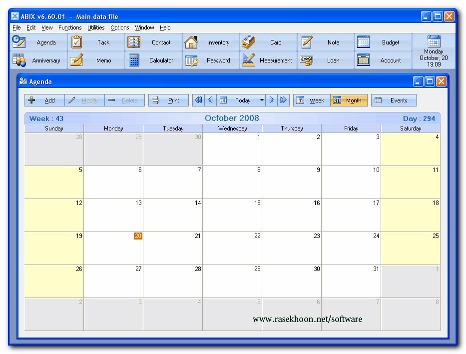 جمع آوری و مدیریت اطلاعات با ABIX v7.25.00