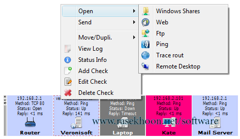 مانیتورینگ IP شبکه توسط Veronisoft IP Net Checker 1.5.9.3 x86 x64 مانیتورینگ IP شبکه توسط Veronisoft IP Net Checker 1.5.9.3 x86 x64