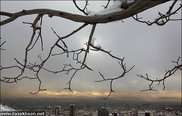 تهران برفی