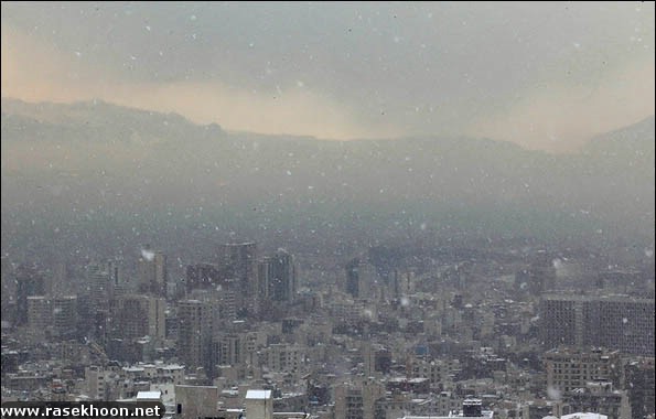 تهران برفی