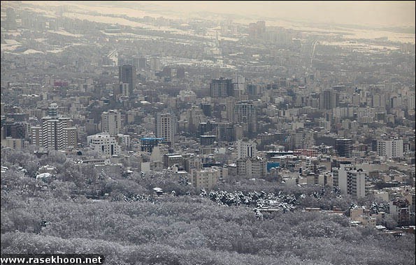 تهران برفی