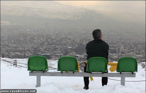 تهران برفی