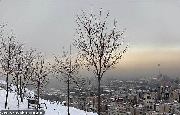 تهران برفی