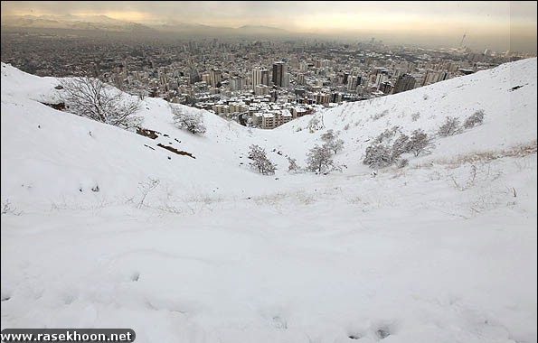 تهران برفی