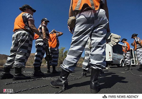 گزارش تصویری/ وضعیت سخت زنان زندانی در ایالت آریزونا آمریکا