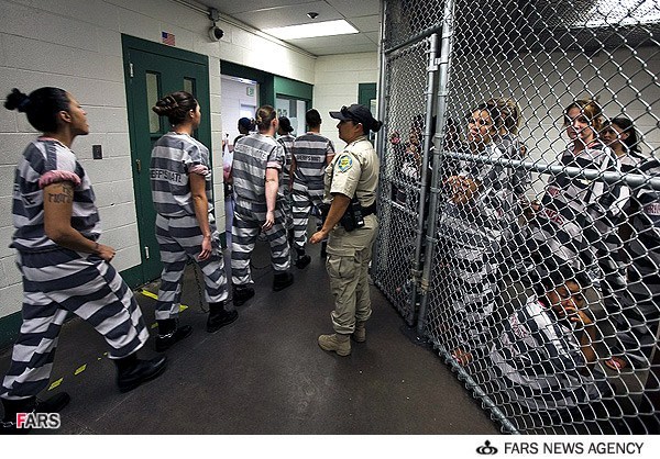 گزارش تصویری/ وضعیت سخت زنان زندانی در ایالت آریزونا آمریکا