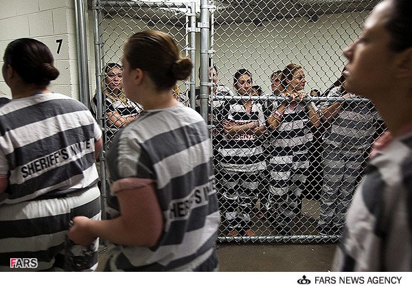 گزارش تصویری/ وضعیت سخت زنان زندانی در ایالت آریزونا آمریکا