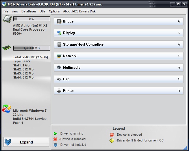 MCS Drivers Disk MCS Drivers Disk